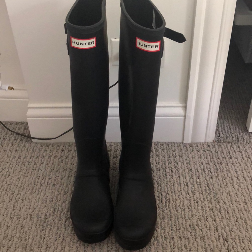Tall hunter boots